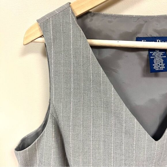 Evan Picone vintage striped sleeveless vest. Sz 12 - Picture 2 of 6